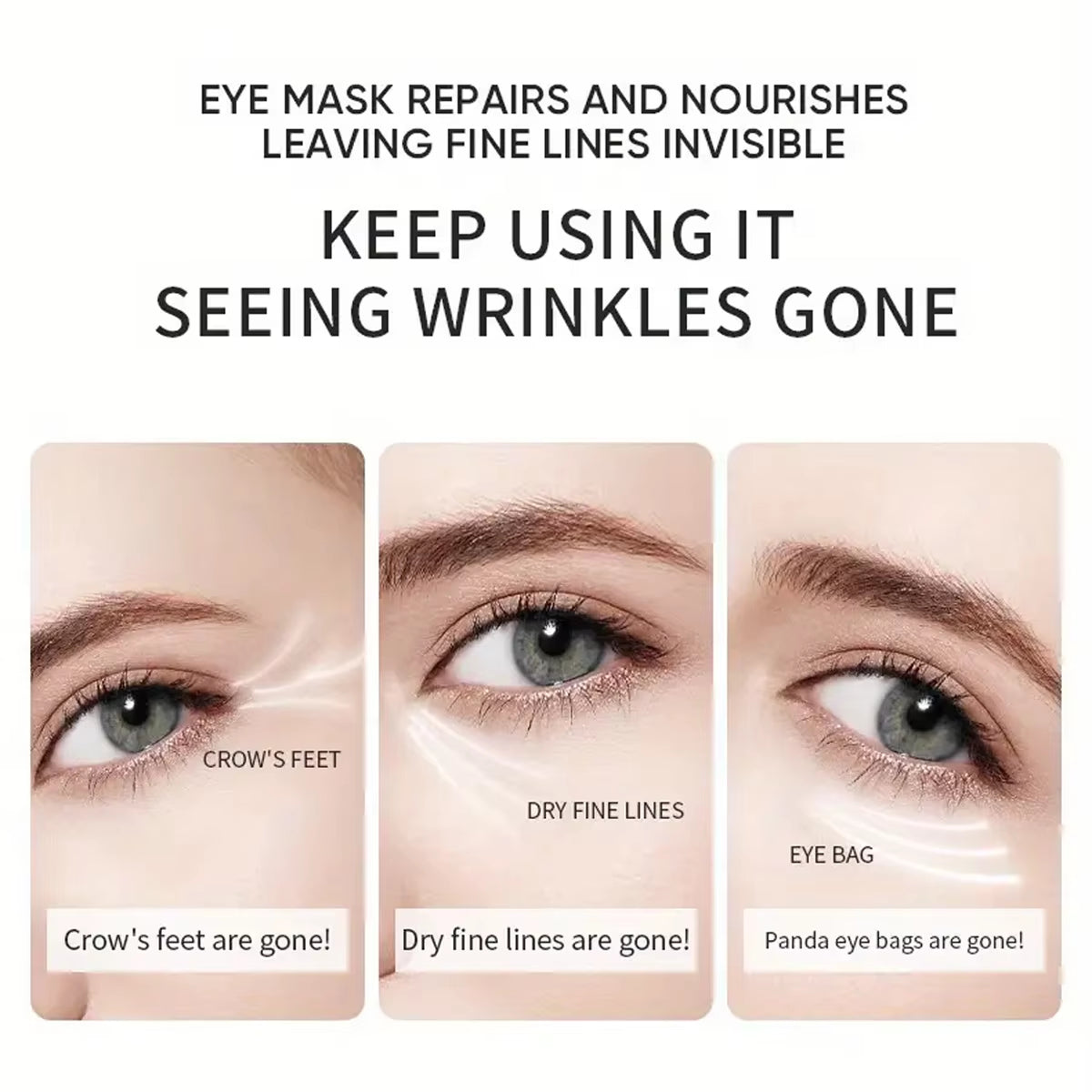 Aloe Vera Collagen Eye Mask anti Dark Circles(60 pcs)