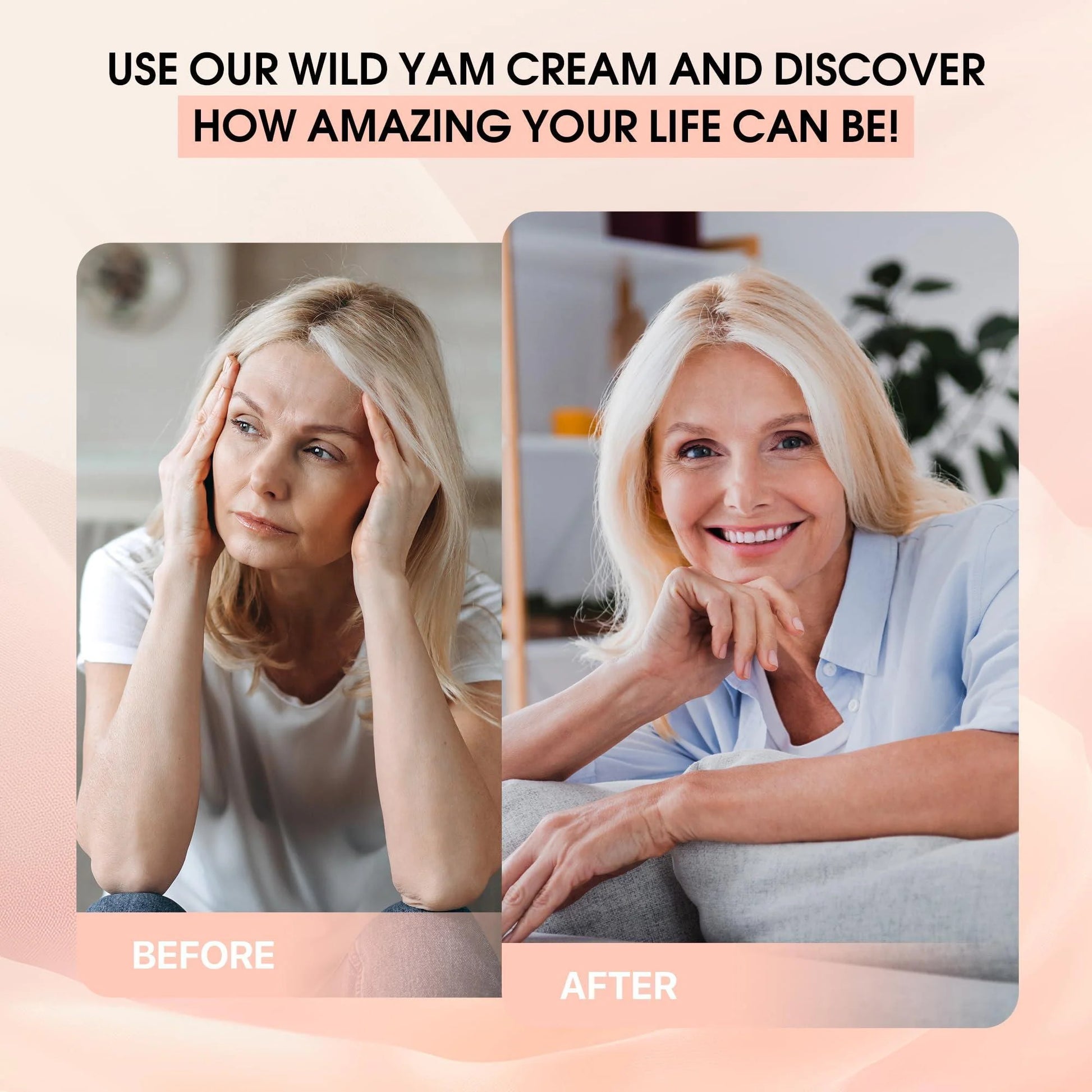 Wild Yam Cream for Hormone Balance Deep Moisturizing Hormone Support
