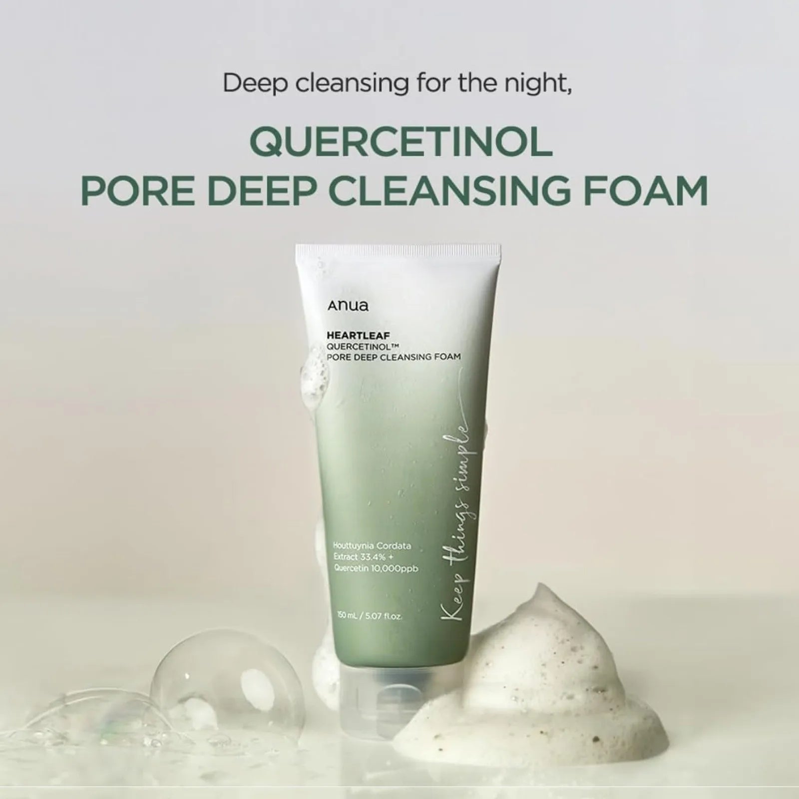 Anua Heartleaf Pore Deep Cleansing Foam
