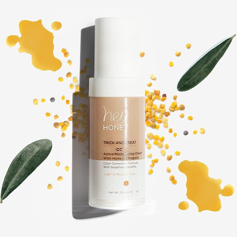 Trick and Treat CC² Cream SPF 46 | Active Moisturizing Color Correcting Cream with Honey & Propolis 