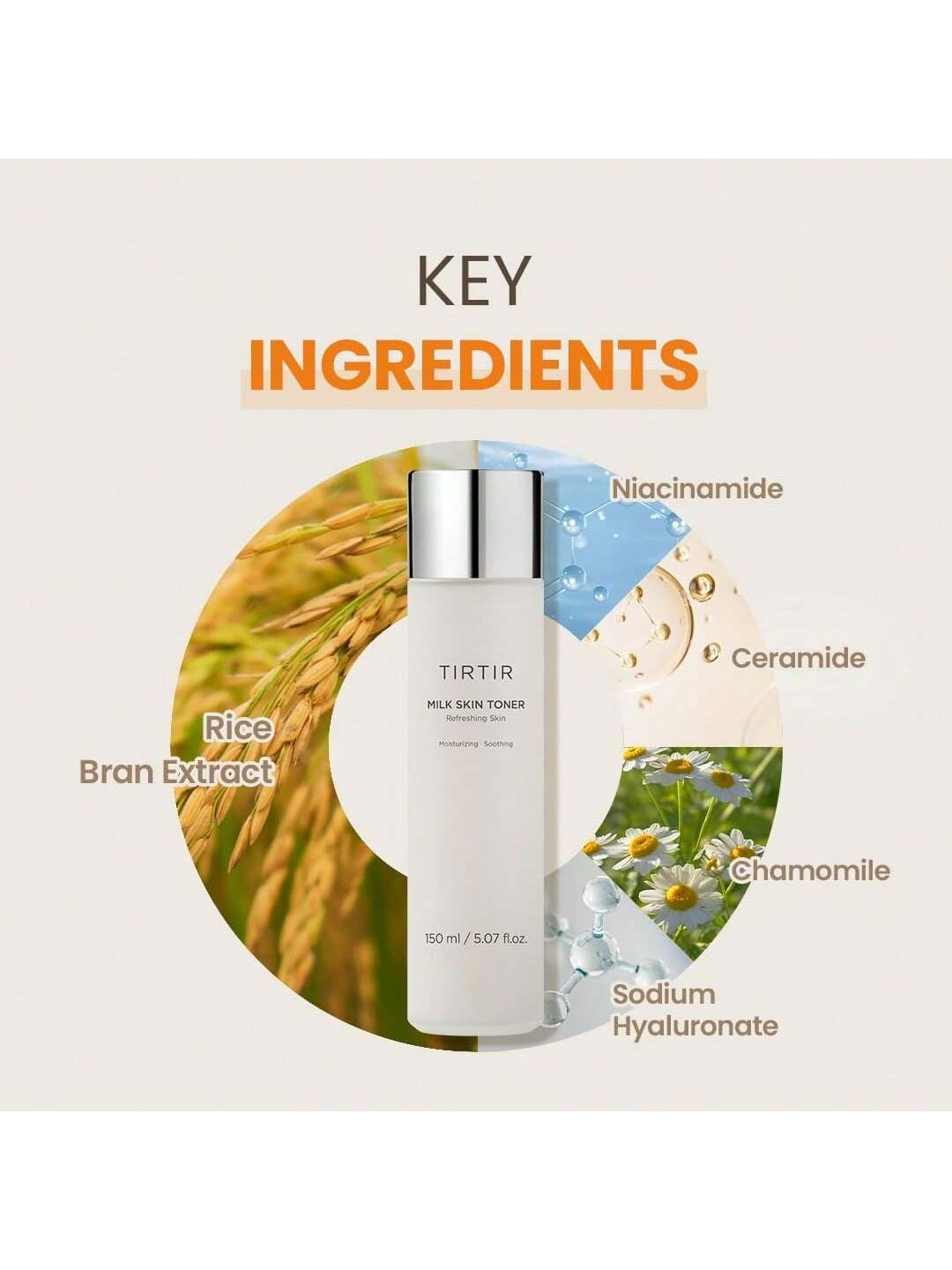 TIRTIR Milk Skin Toner | Deep Moisturizing, Hydrating & refreshing Toner