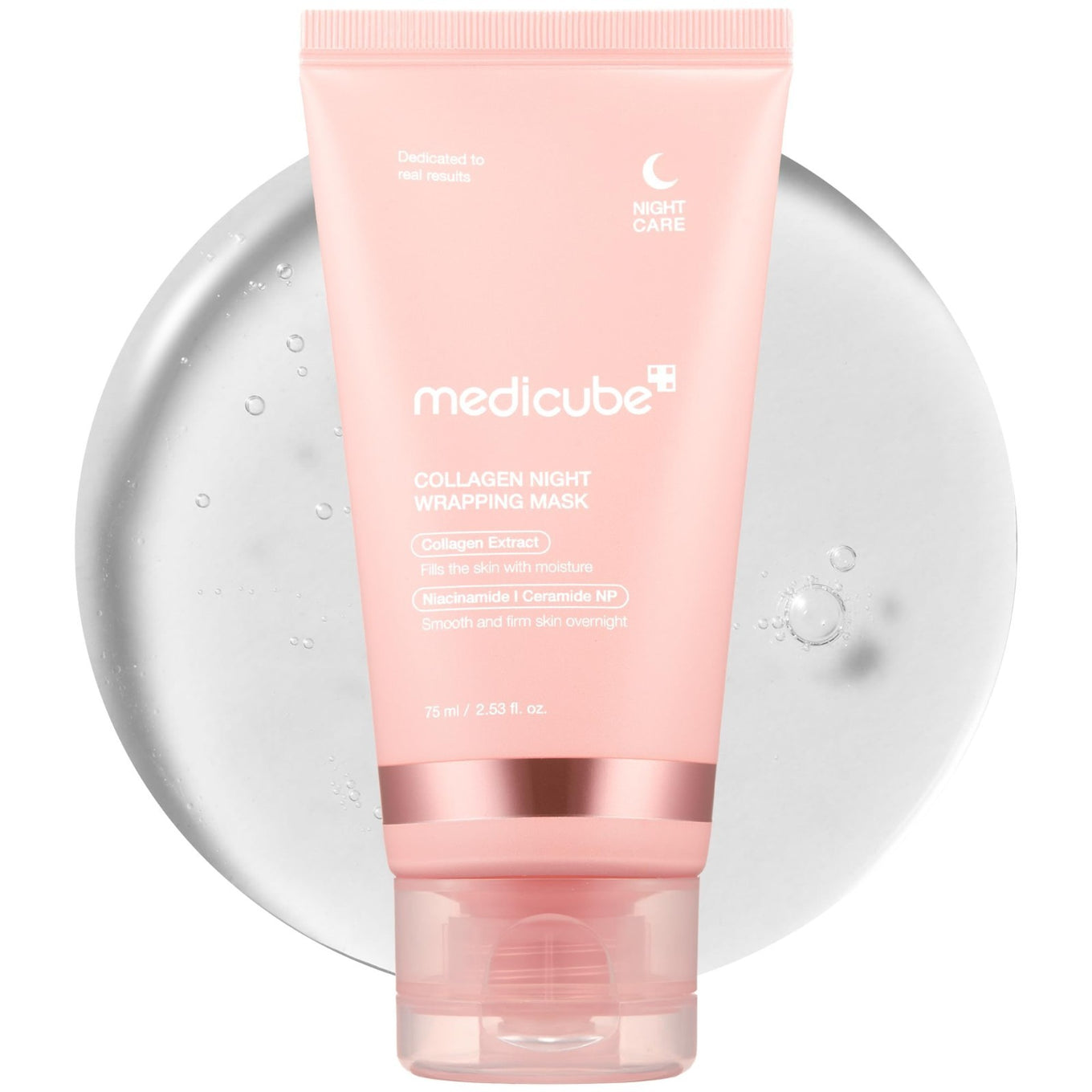 Medicube Collagen Overnight Wrapping Peel off Facial Mask Pack - Elasticity & Hydration care