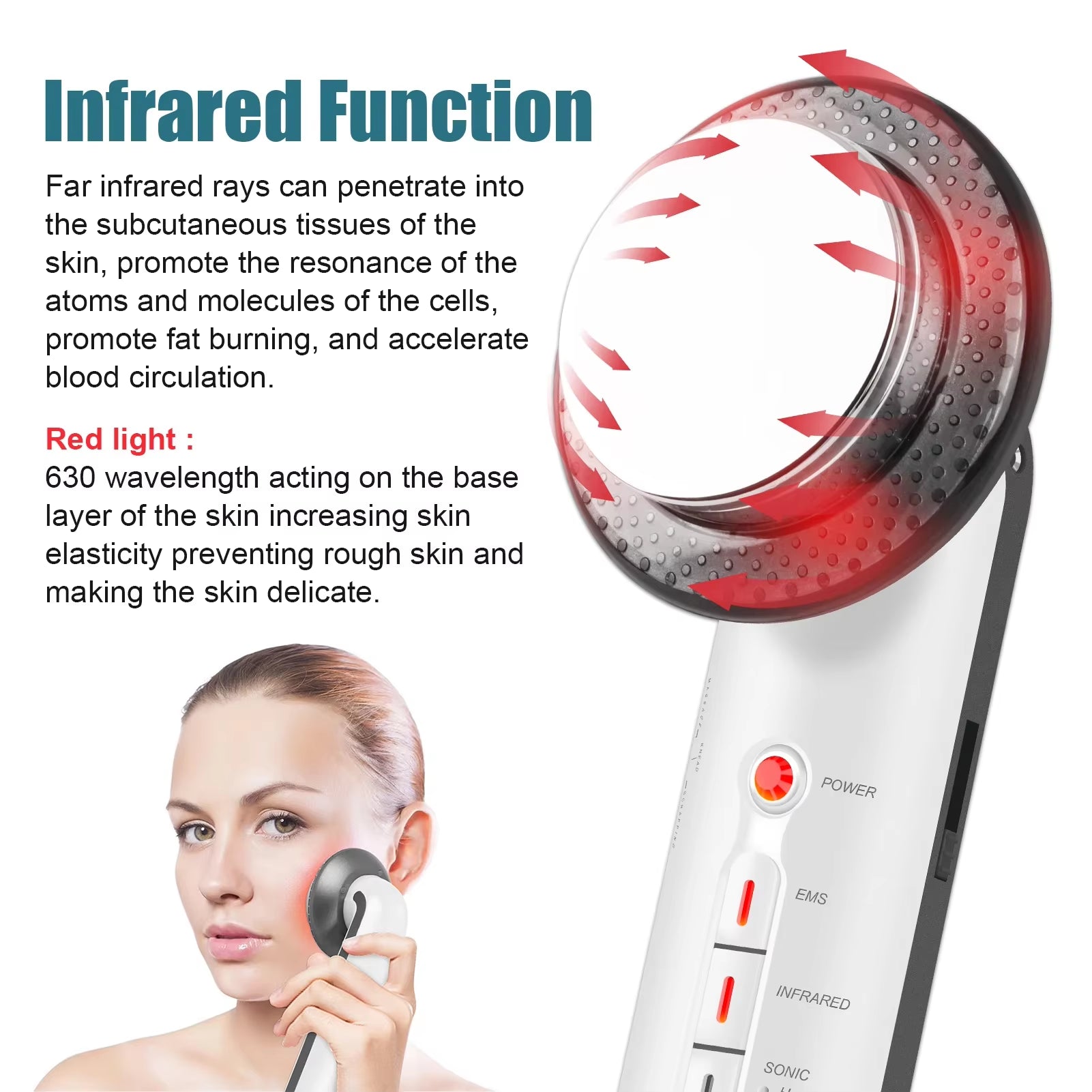Cavitation EMS Fat Burner Body Shape Slimming Massager anti Cellulite Device ﻿