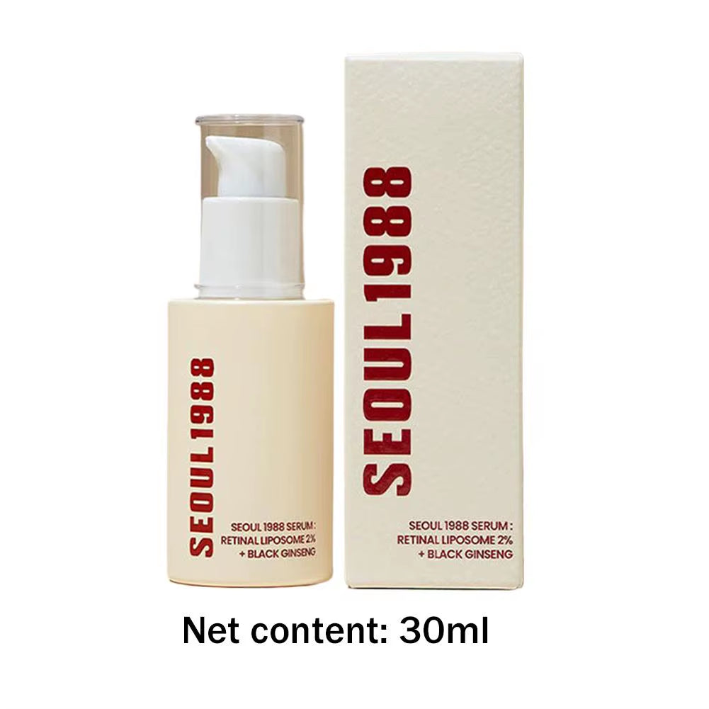 K-SECRET SEOUL 1988 Retinal Serum – Formulated with Advanced Retinal Liposome 2% and 58% Black Ginseng Extract | Fine Lines and Skin Texture Care Serum | Korean Skincare