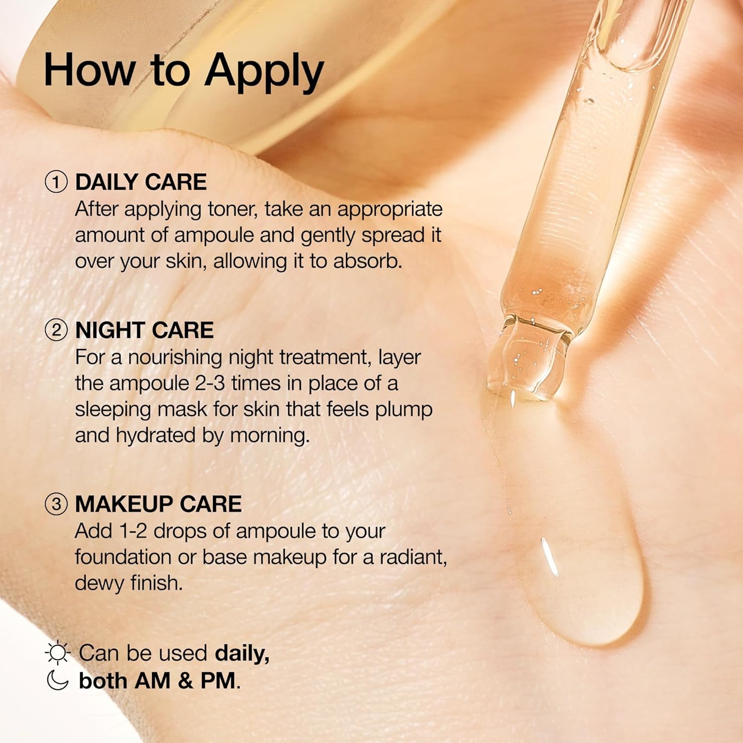 Heartleaf 80 Soothing Ampoule, Hydration Facial Serum for Glass Skin, Panthenol, Hyaluronic Acid, Non-Greasy, Gentle Formula, Lightweight Essence, Vegan, Korean Skin Care