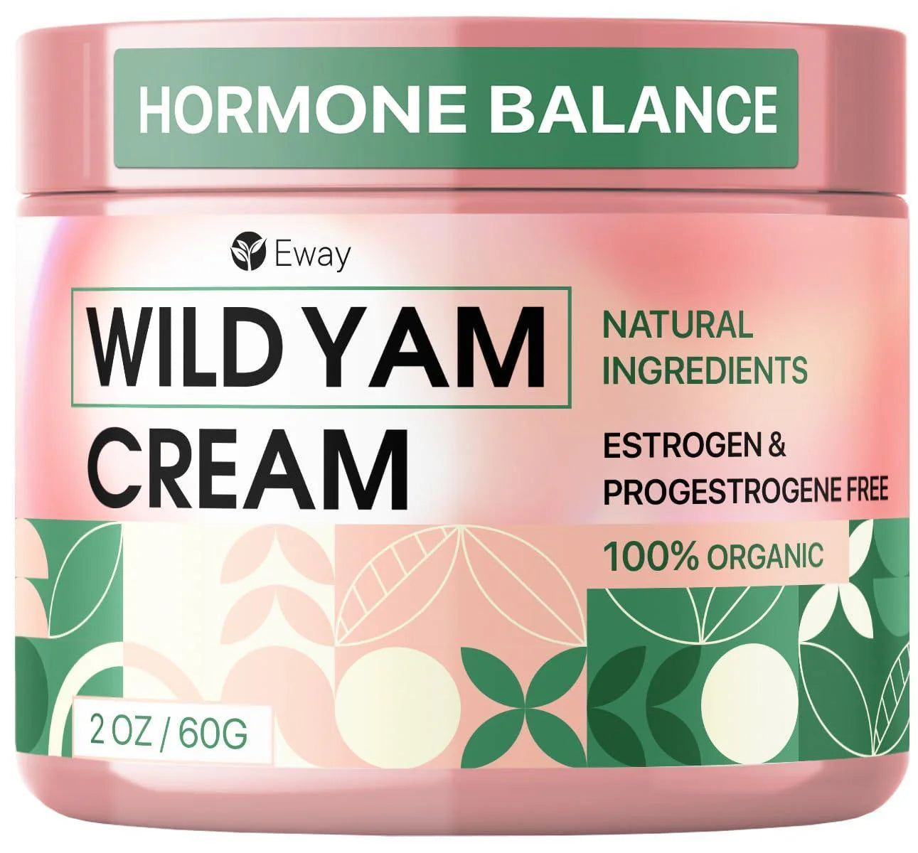 Wild Yam Cream for Hormone Balance Deep Moisturizing Hormone Support