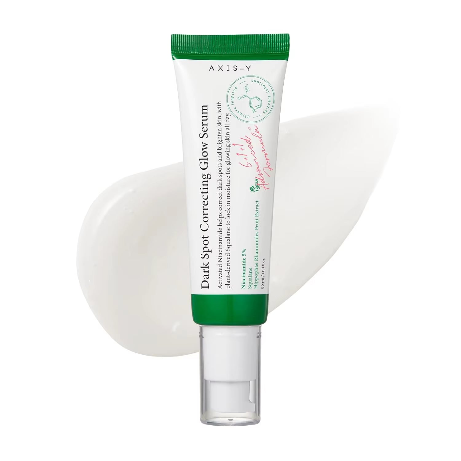 AXIS-Y Dark Spot Correcting Glow Serum 5% Niacinamide Face Dark Spot Remover - Korean Vegan Skincare