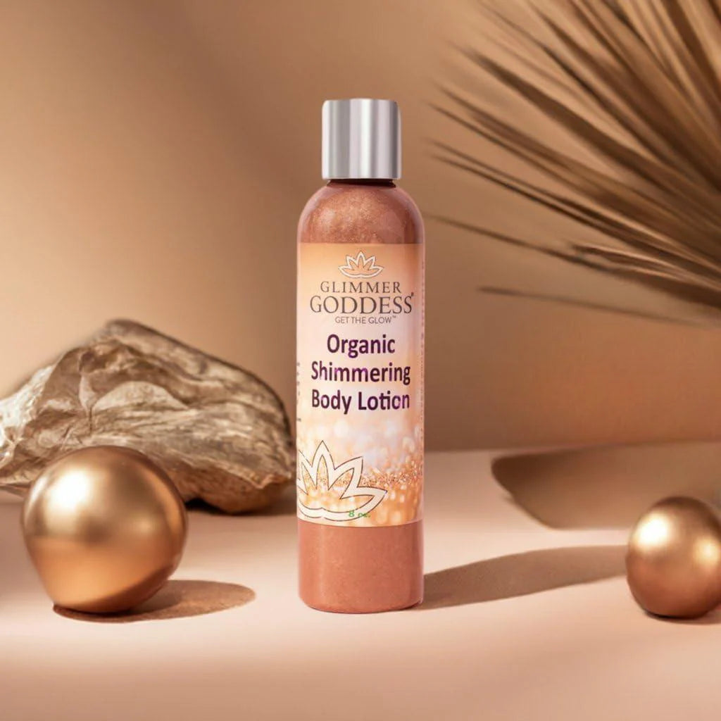 Organic Body Shimmer Lotion with Vitamins