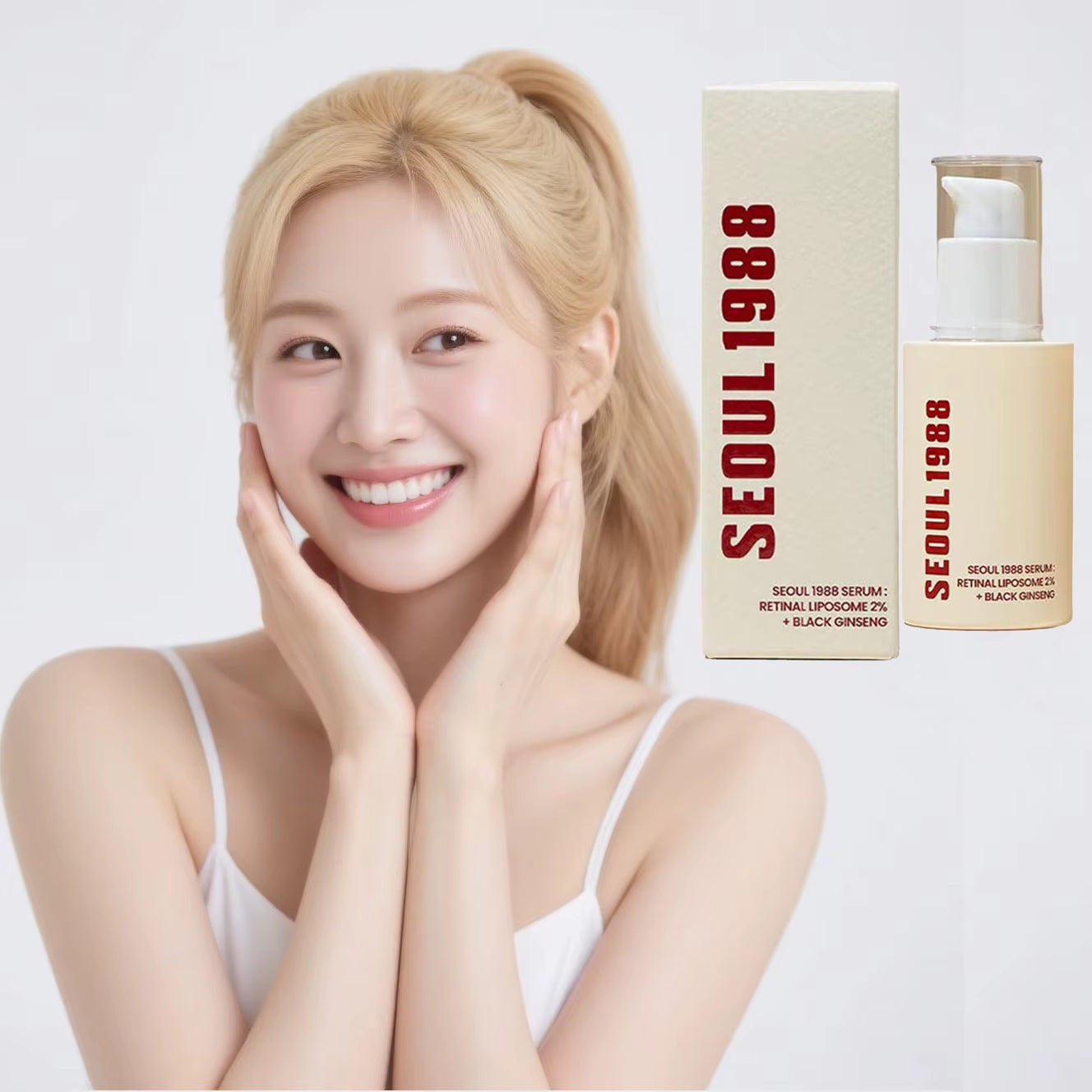 K-SECRET SEOUL 1988 Retinal Serum – Formulated with Advanced Retinal Liposome 2% and 58% Black Ginseng Extract | Fine Lines and Skin Texture Care Serum | Korean Skincare